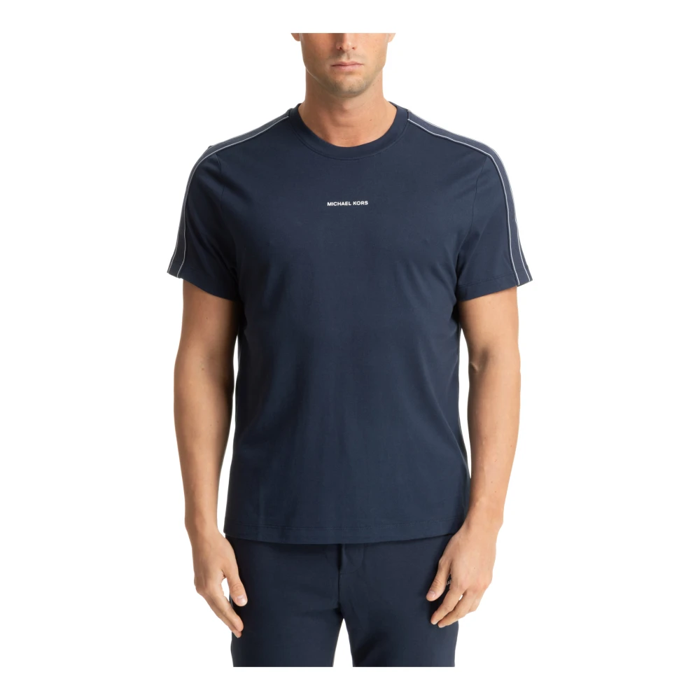 Michael Kors Enkel Logotyp T-shirt Blue, Herr