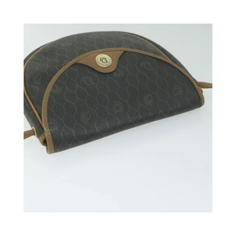 Dior Vintage Pre-owned Leather dior-bags Black Dames