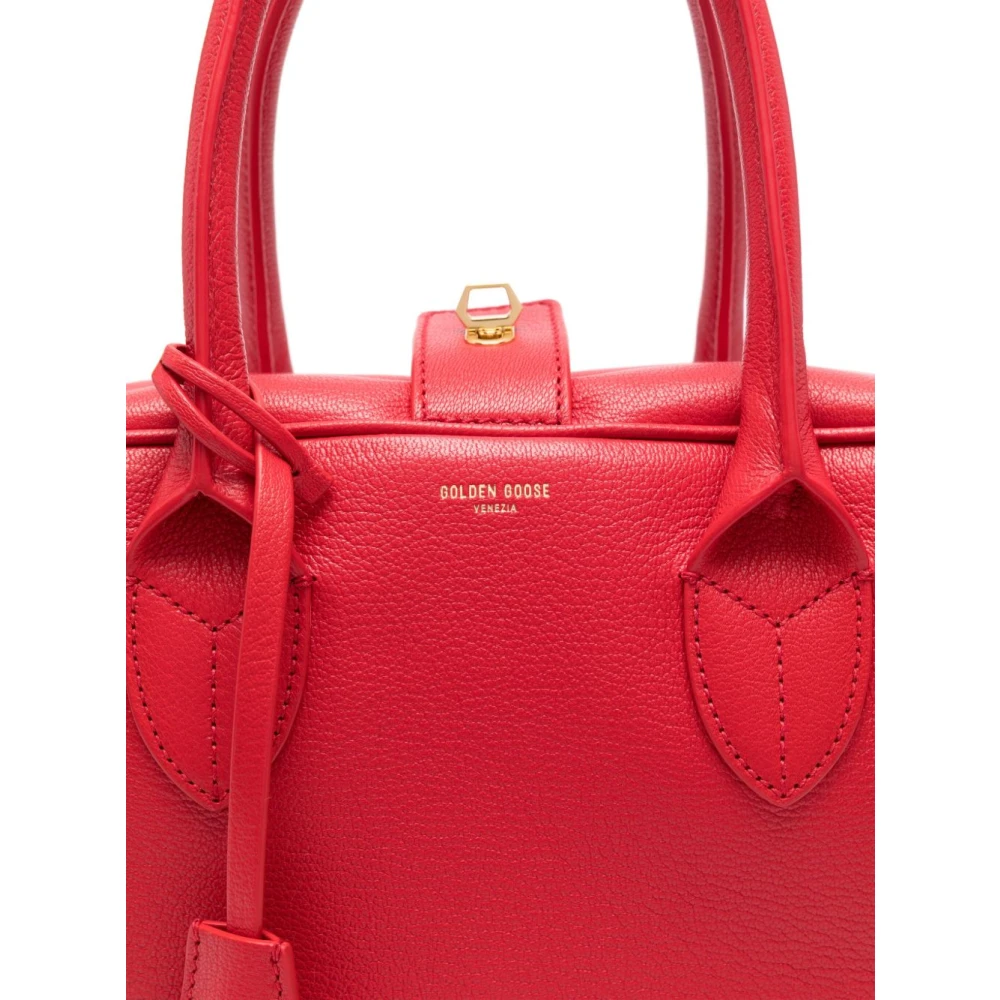 Golden Goose Vita Leren Tas Red Dames