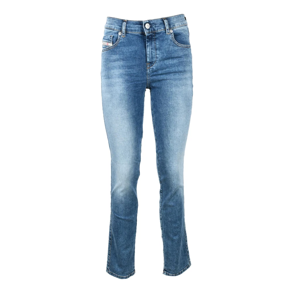 Diesel Stretch katoenen jeans Blue Dames