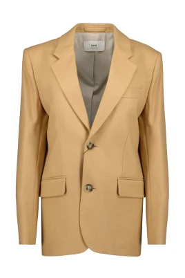 Beige Ylleblazer, Klassisk Stil