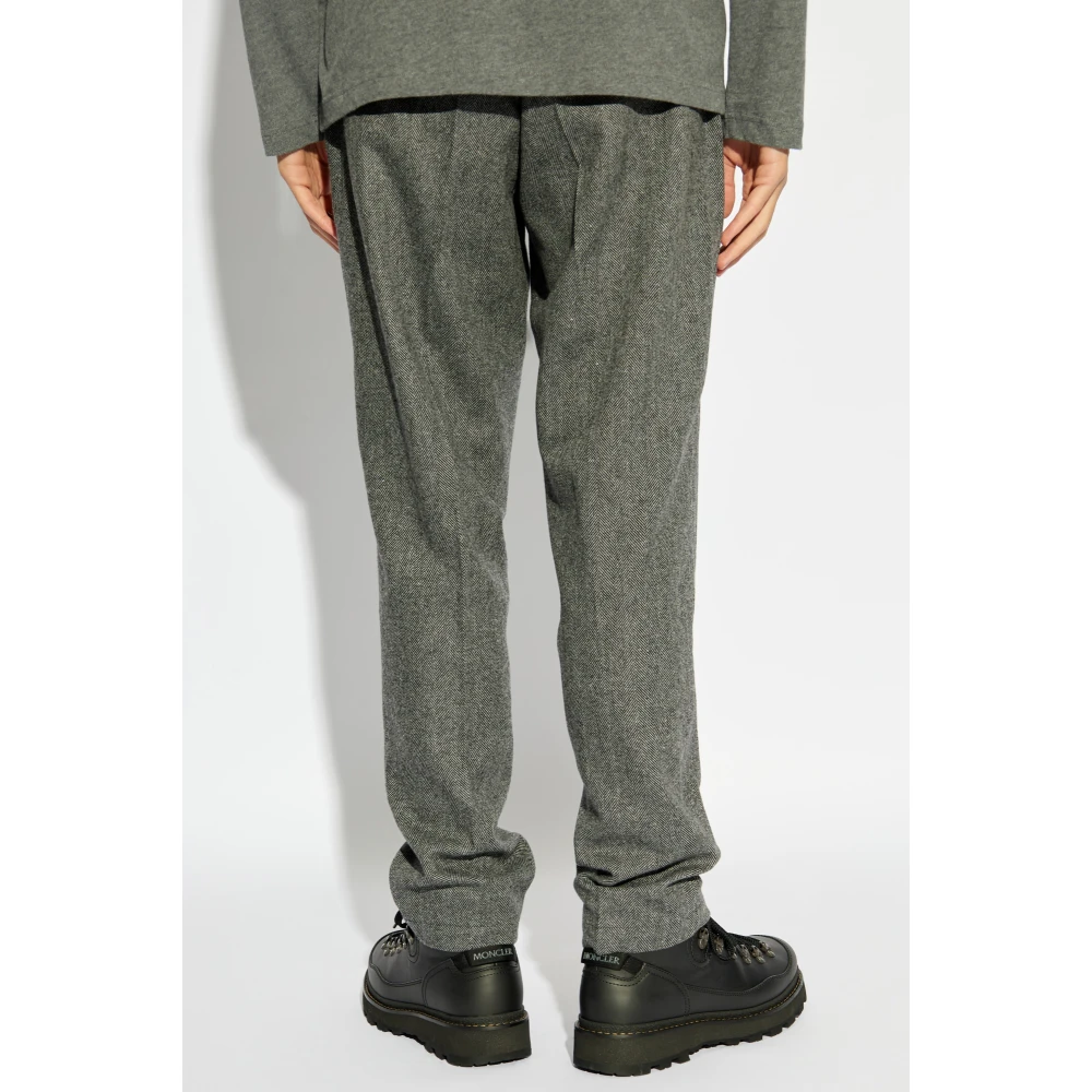 Moncler Wollen broek Gray Heren