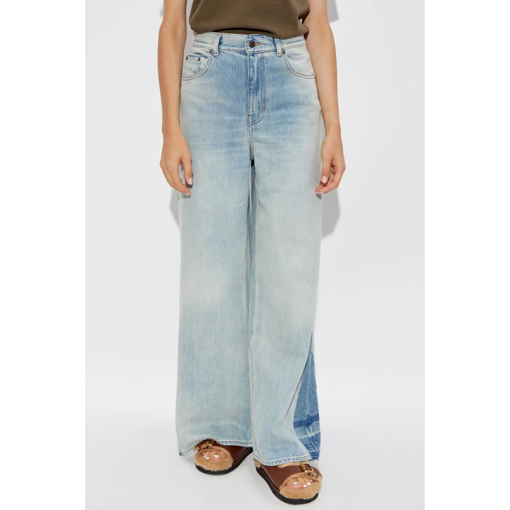 Chloé Jeans met vintage-effect Blue Dames