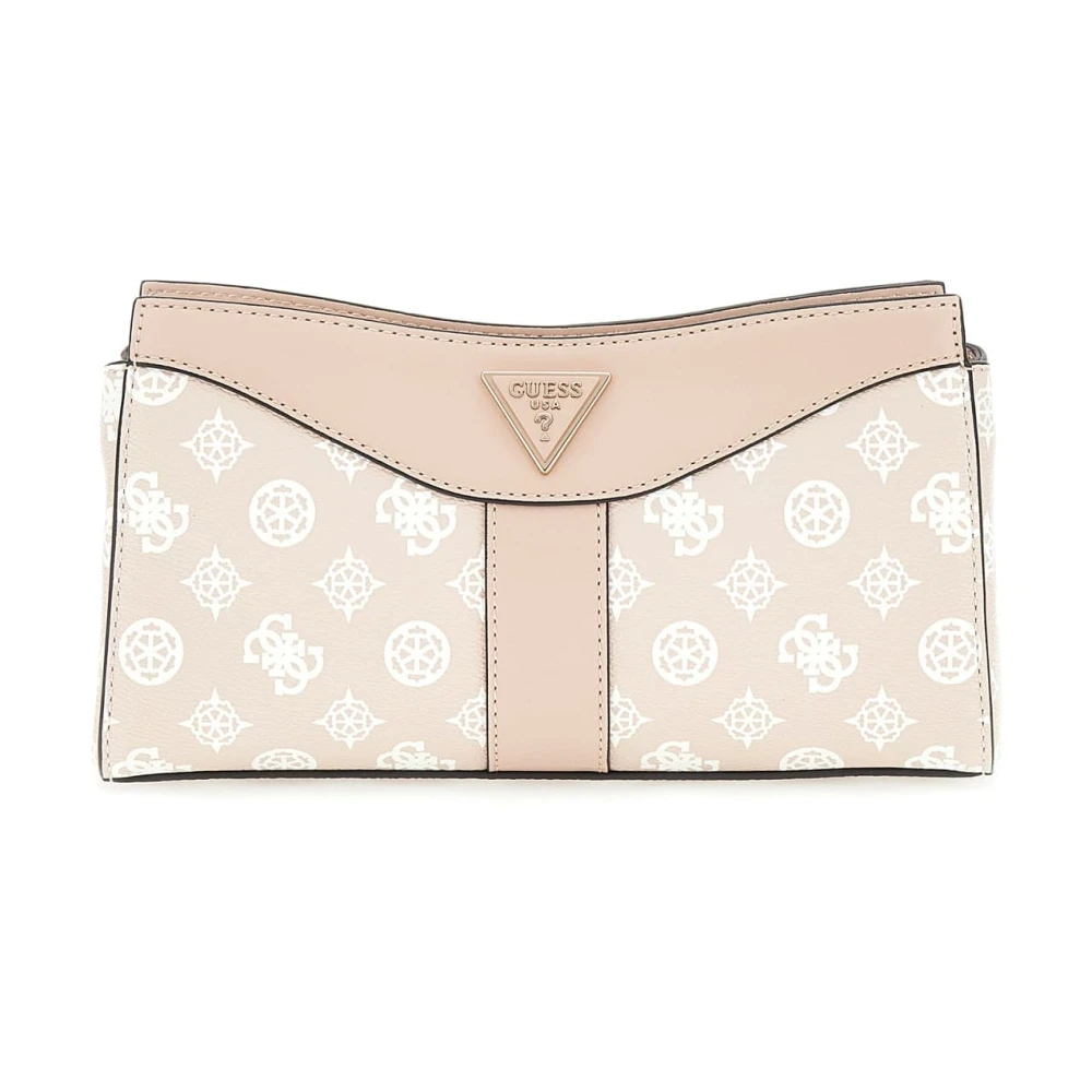 Guess Kleine Sand Logo Schoudertas Pink Dames