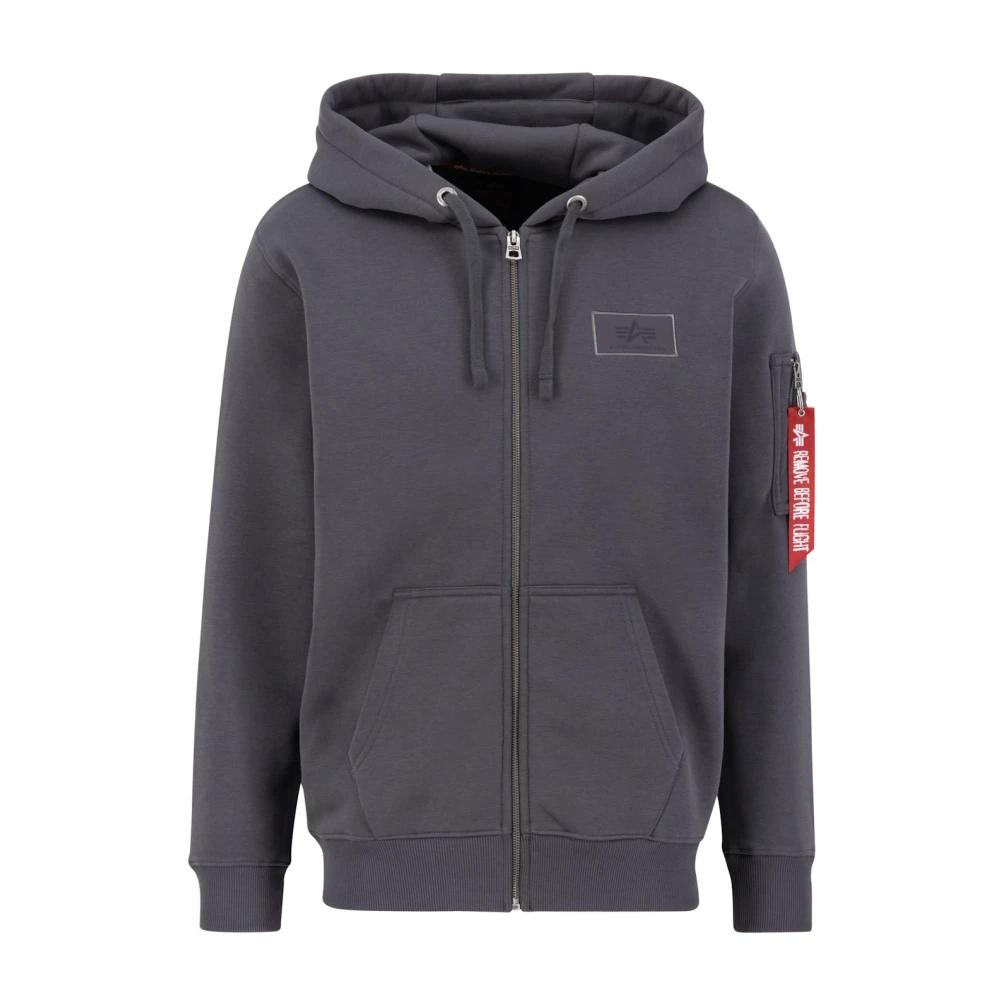 alpha industries Sportieve capuchontrui Gray Heren