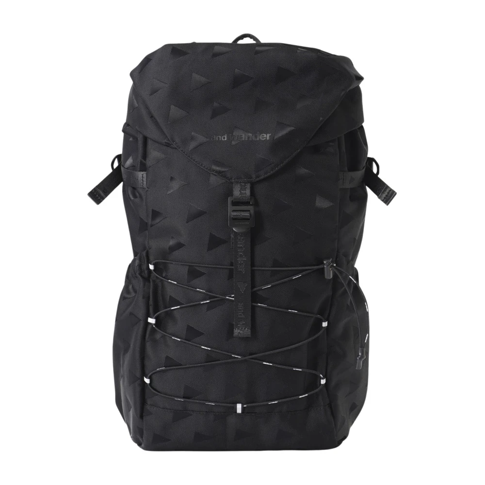 And Wander Zwarte Outdoor Tassen Collectie Black Heren