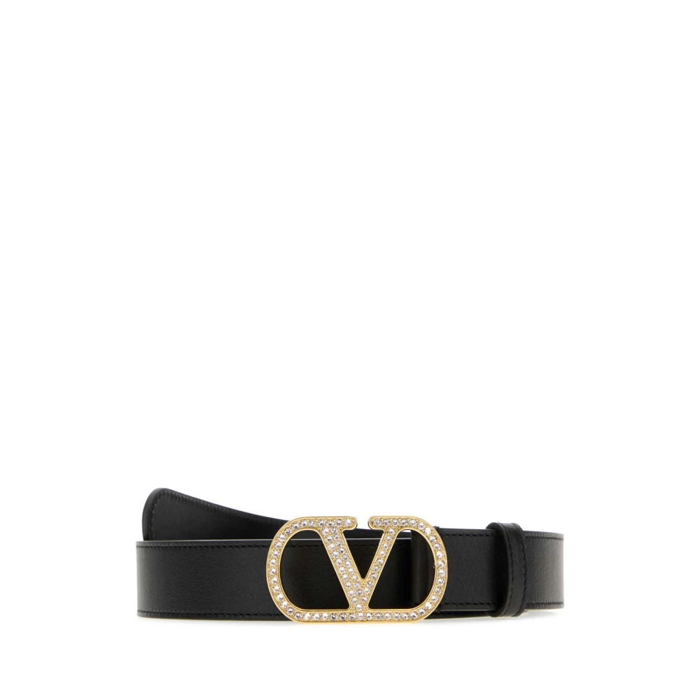 Valentino Garavani Black Belts, Female, 85 Cm, Vlogo Signature Belt
