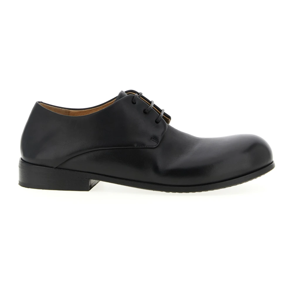 Marsell Men's Black Laced Shoes, 6 Uk, Capozucca Derby