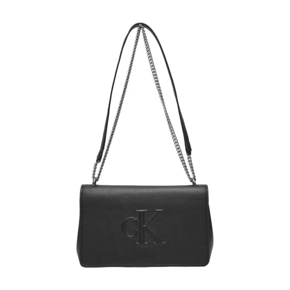 Calvin Klein Jeans Polyurethaan Handtas Dames Collectie Black Dames