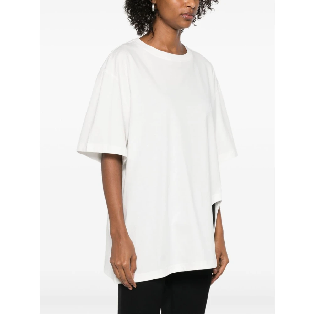 The Attico Witte T-shirts & Polo's voor vrouwen White Dames