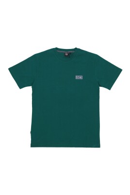 tee-shirt-vert-avec-logo-au-dos-manches-courtes