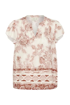 Brandy Flower Blouse