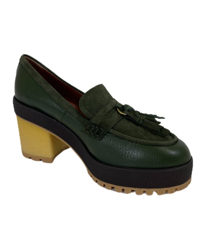 chaussures-loafer-a-talon-en-caoutchouc-vert