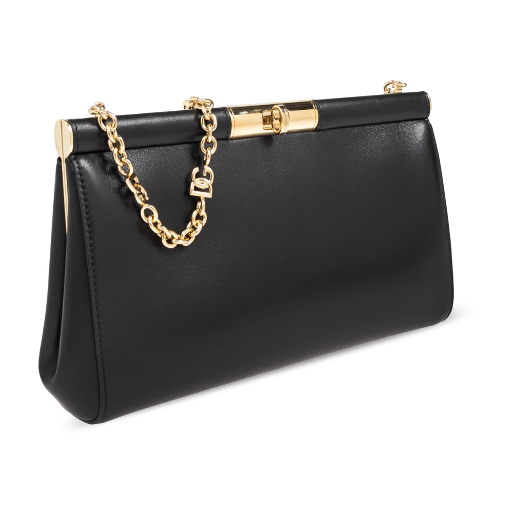 Dolce & Gabbana Schoudertas Marlene Medium Black Dames