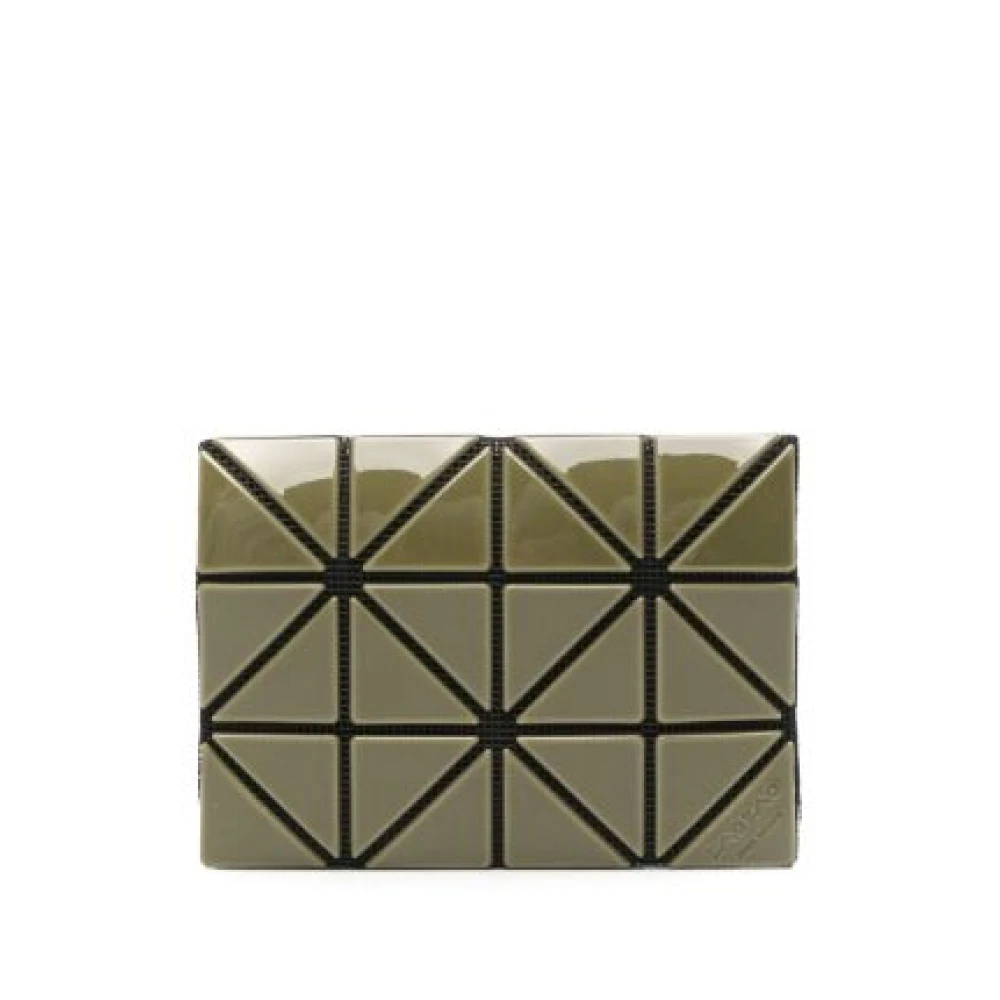 Issey Miyake Minimalistisk Korthållare Plånbok Green, Dam