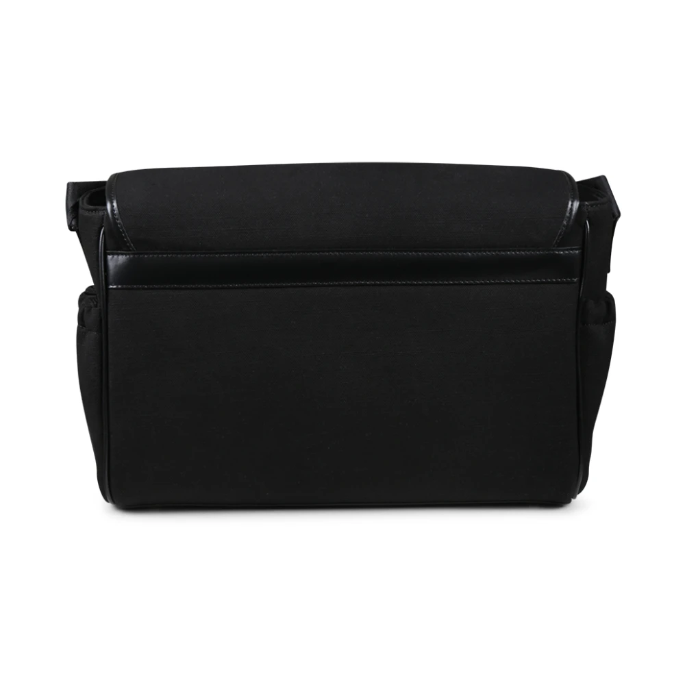 Balmain Zwarte Katoenen Linnen Verzorgingstas Black Unisex