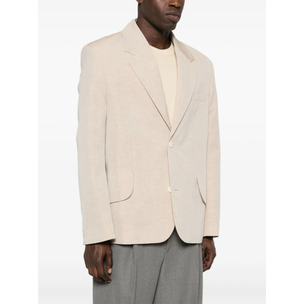 Jacquemus Blazers Beige Heren