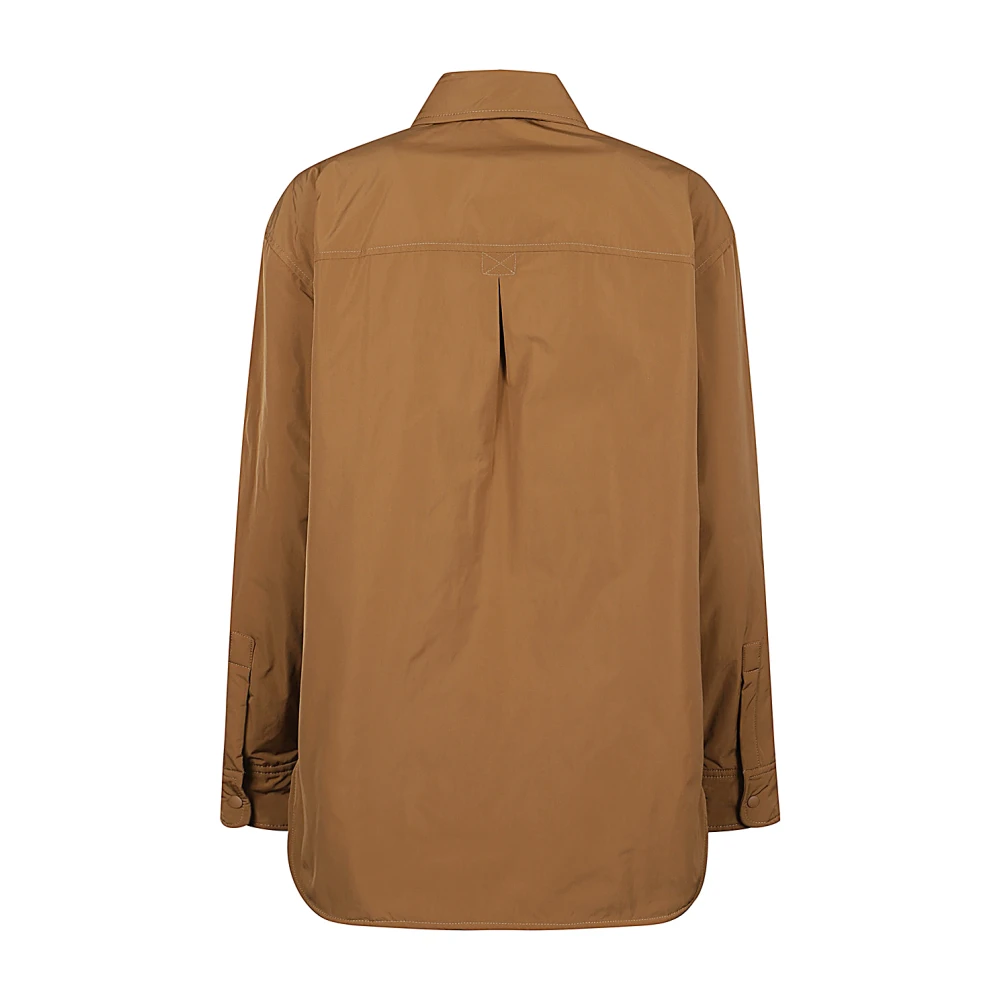Aspesi Polyester Overhemd Brown Dames