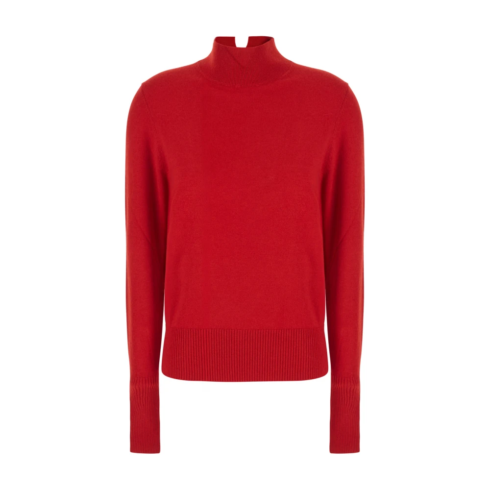 Pinko , Damen, Strickwaren, Rot, M - Bild 4