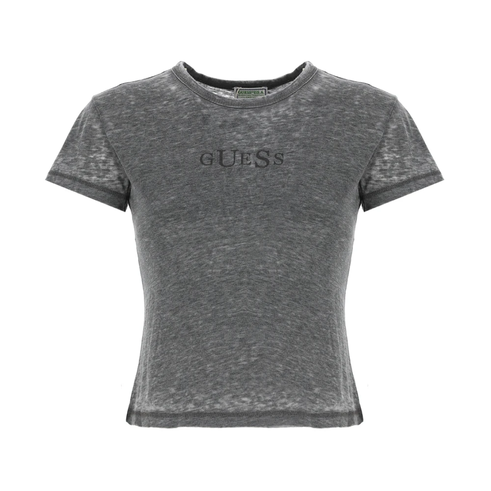 Guess - Tops > T-Shirts - Black - Guess - Modalova