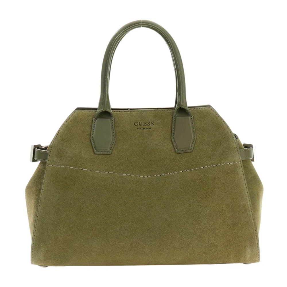 Guess Women's Green Yulia Small Satchel - Handbags - One Size - Bags