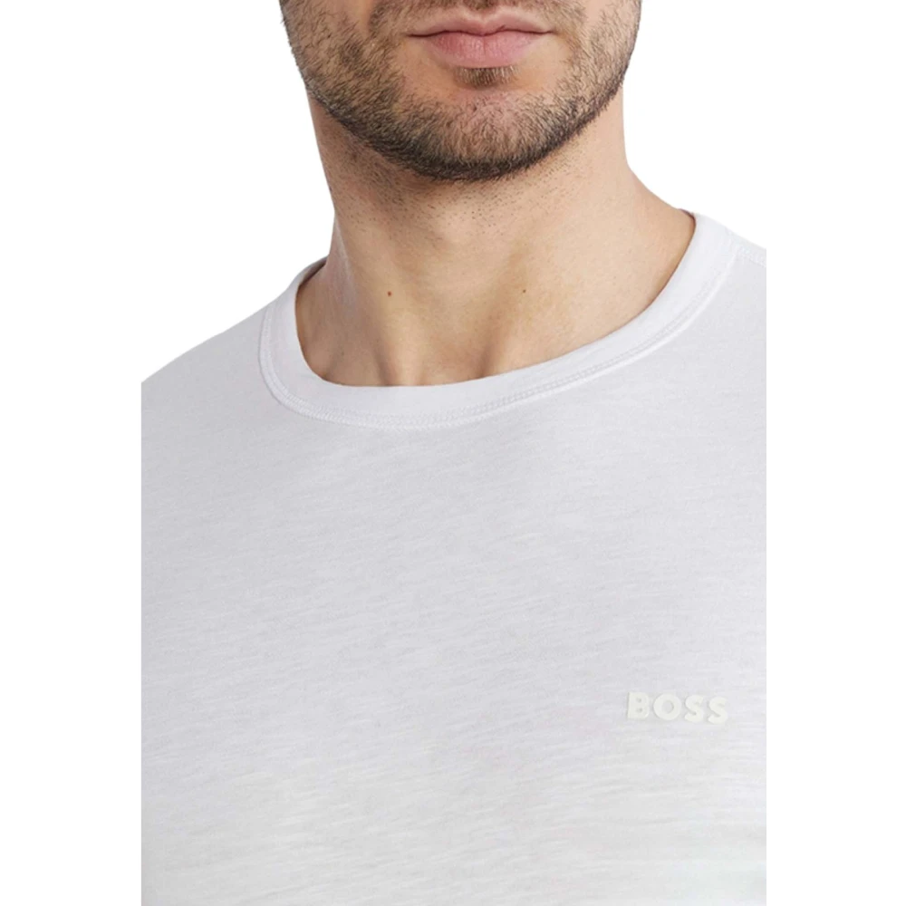 Hugo Boss Korte Mouw T-Shirt White Heren