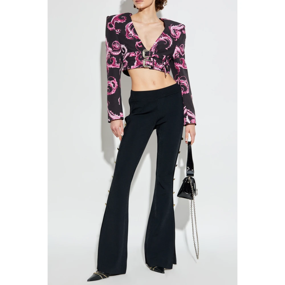 Versace Jeans Couture Korte Blazer Black Dames