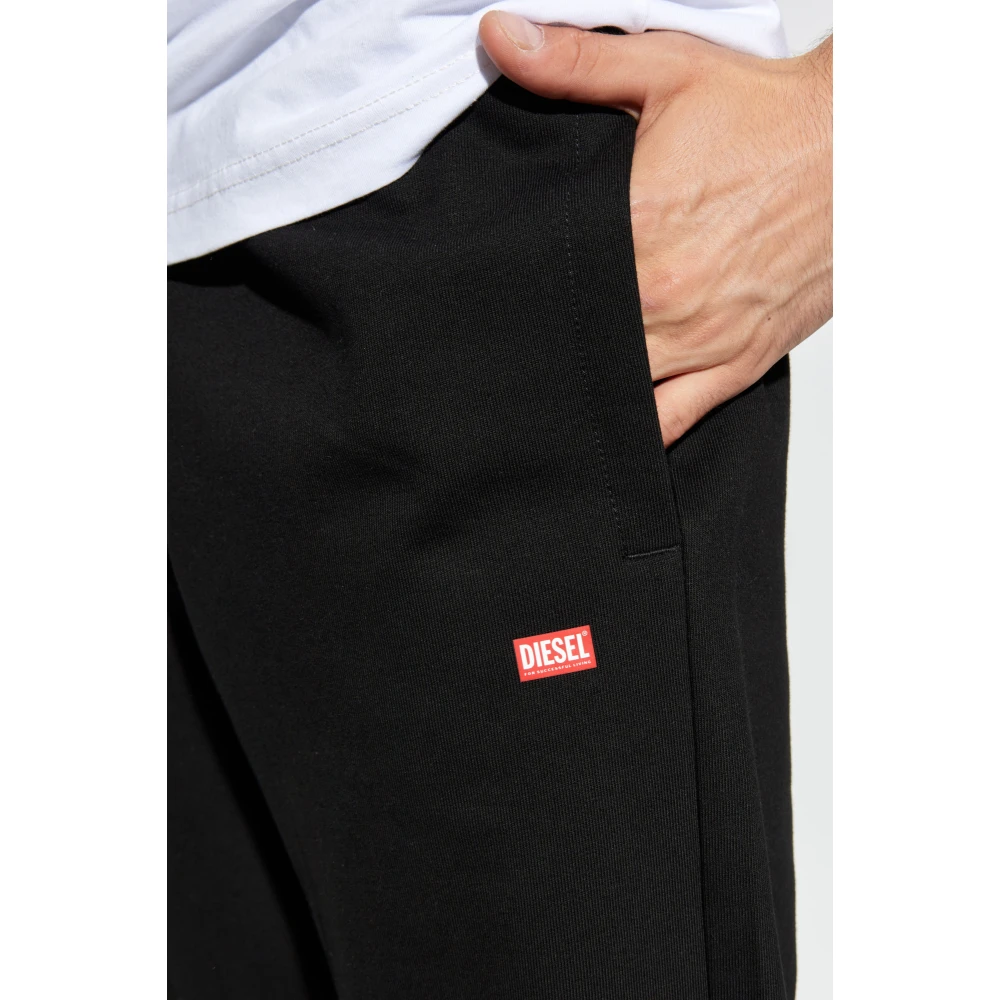 Diesel Sweatpants P-Targa-K1 Black Heren