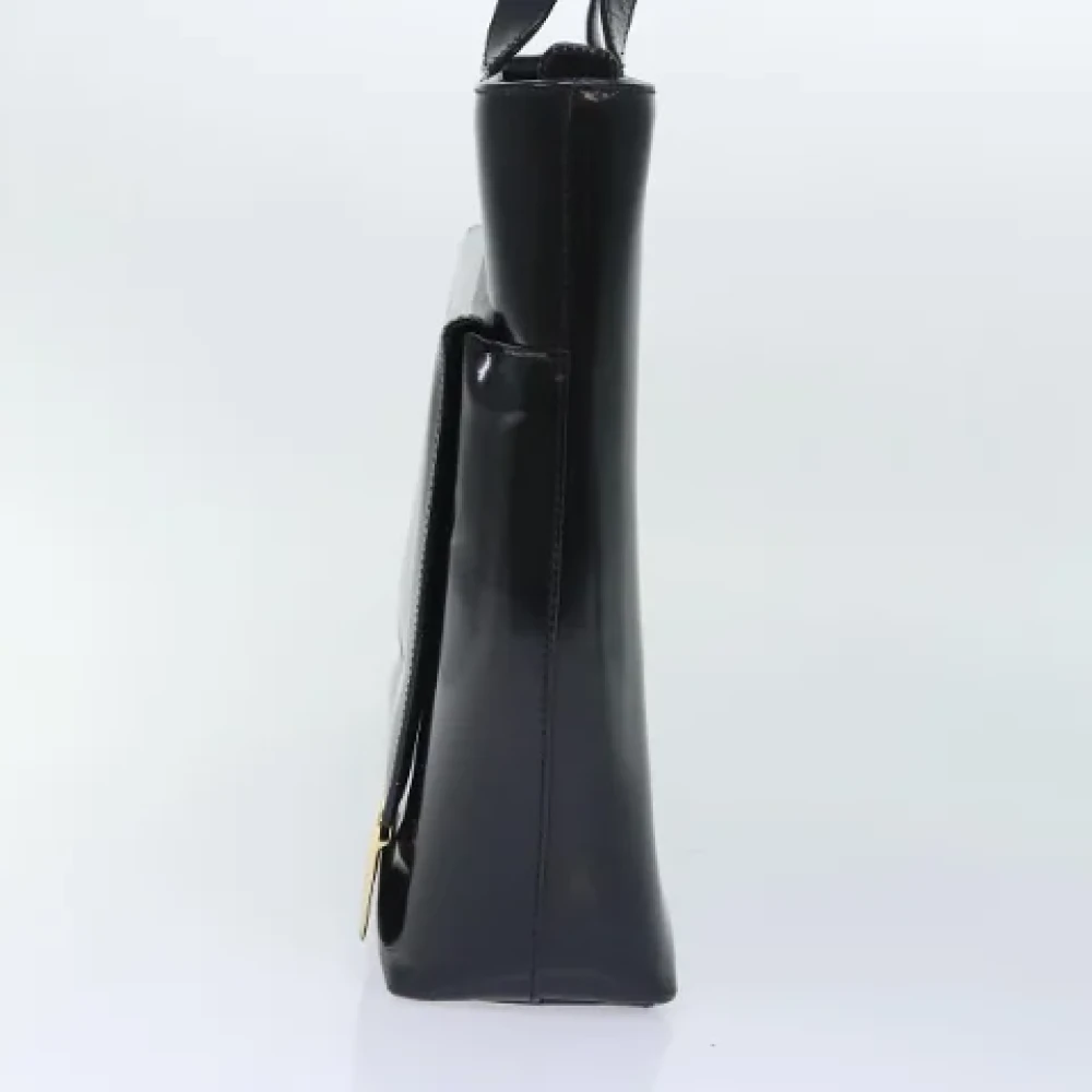Gucci Vintage Pre-owned Leather totes Black Dames