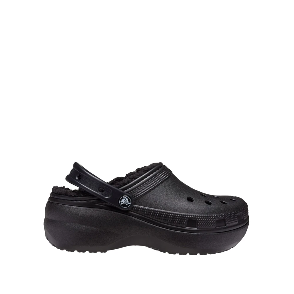 Crocs Gezellige en stijlvolle klassieke platformsandalen Black Dames