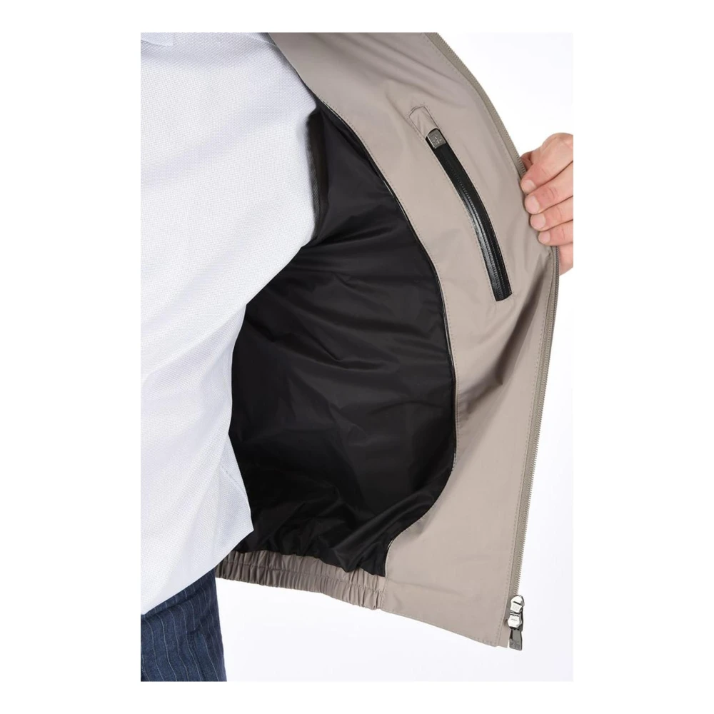 Corneliani Stijlvolle waterafstotende sportjas Beige Heren