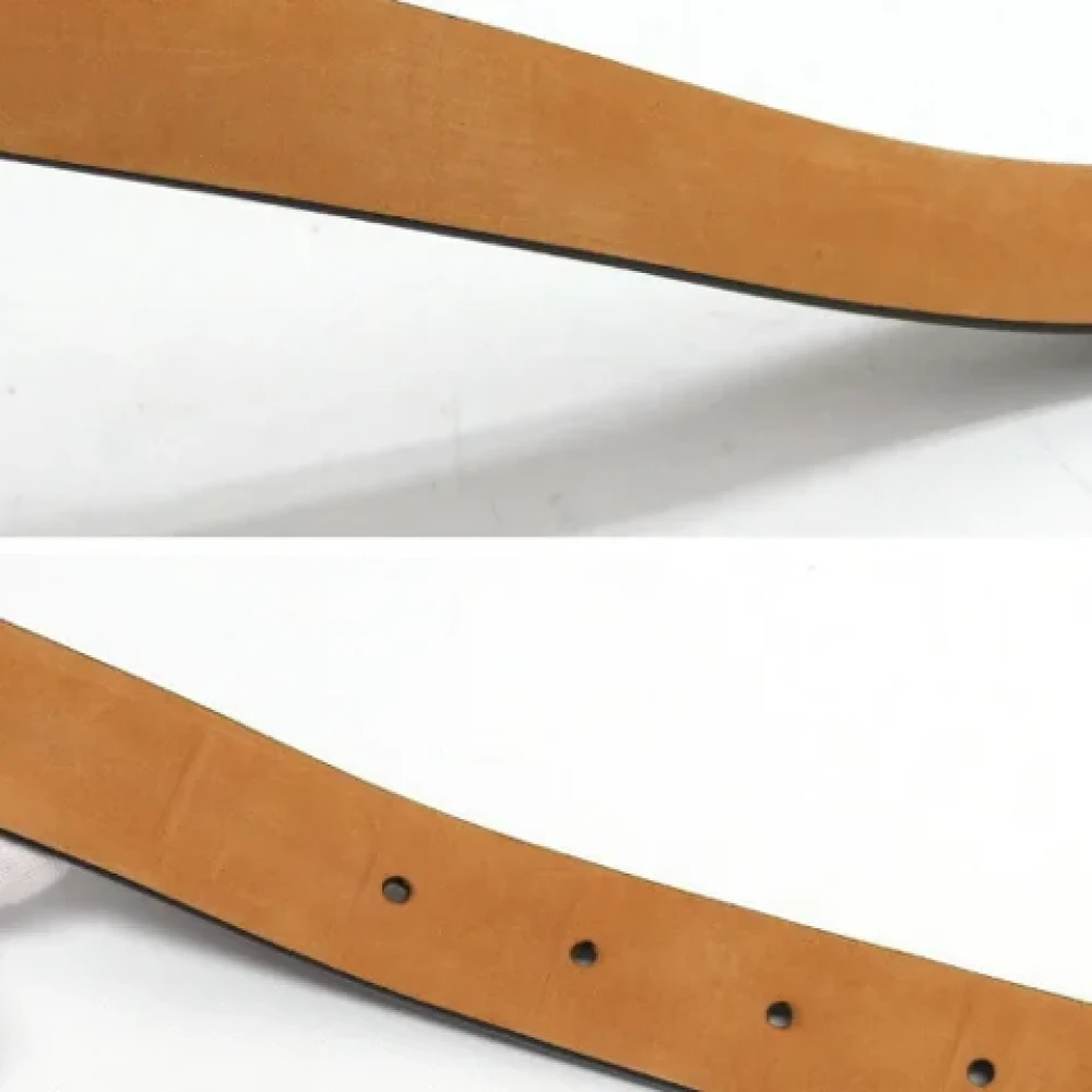 Louis Vuitton Vintage Pre-owned Leather belts Brown Heren