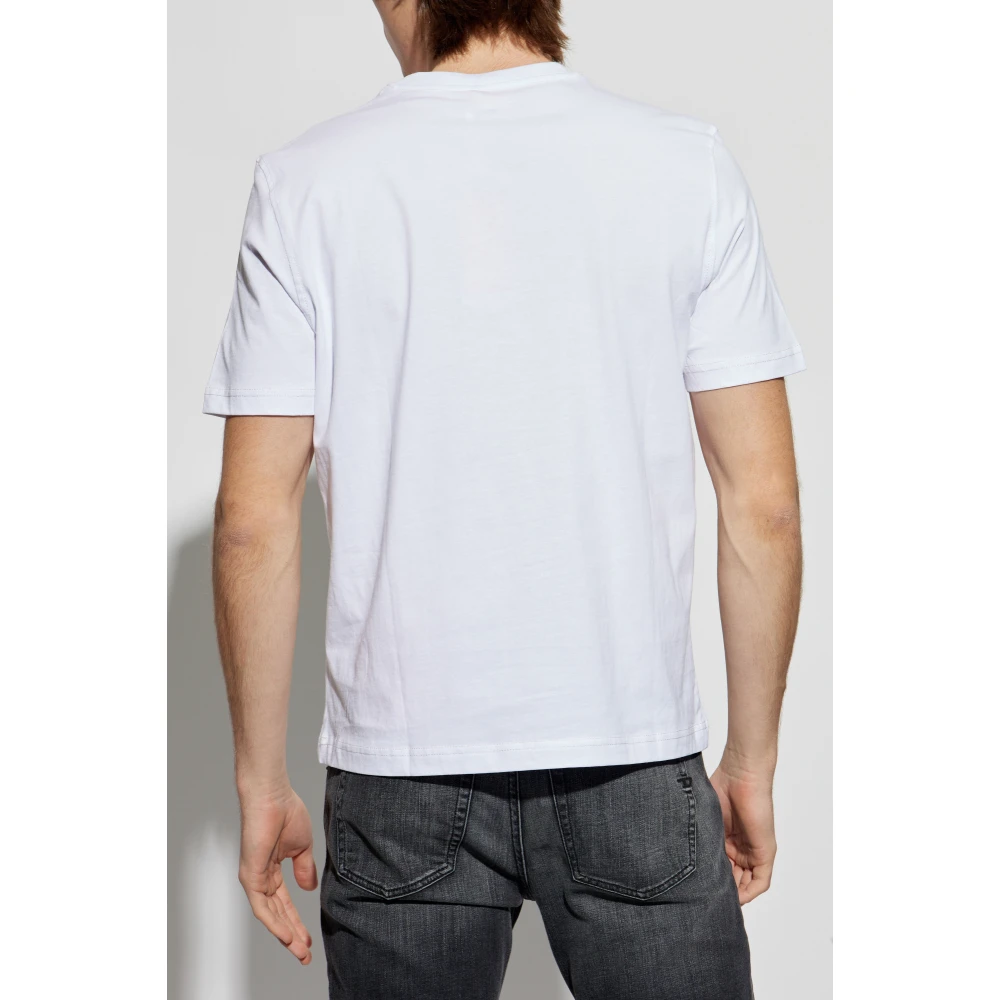 Diesel T-shirt T-Adjust-R7 White Heren