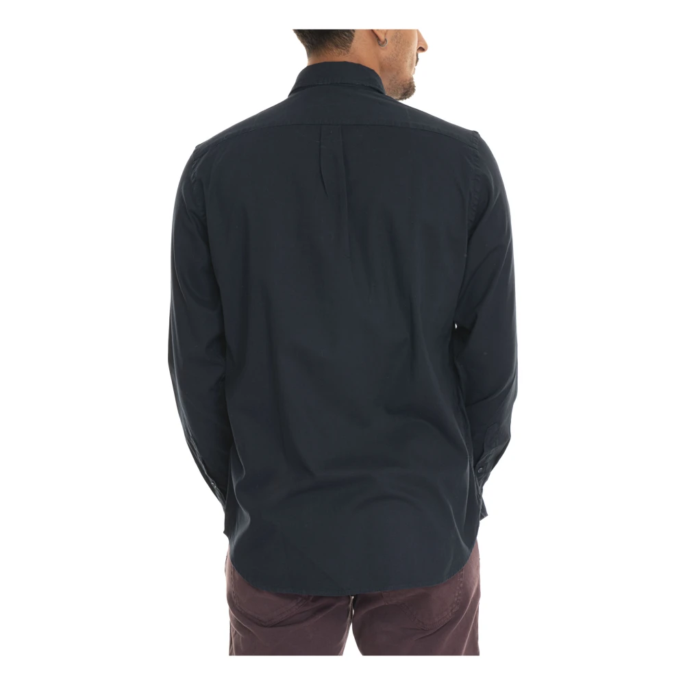 Harmont & Blaine Button-Down Casual Shirt met Logo Blue Heren