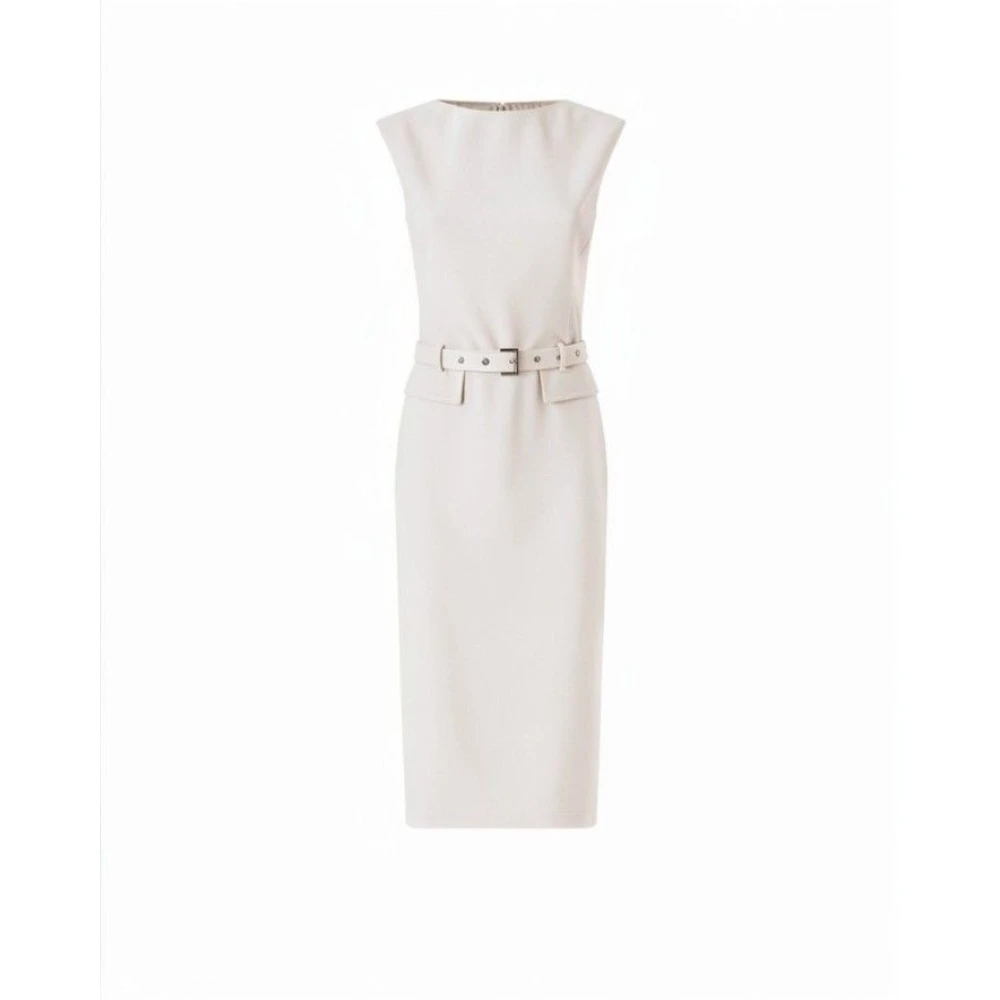 Pinko Donna Bianco Abiti, M, New,
