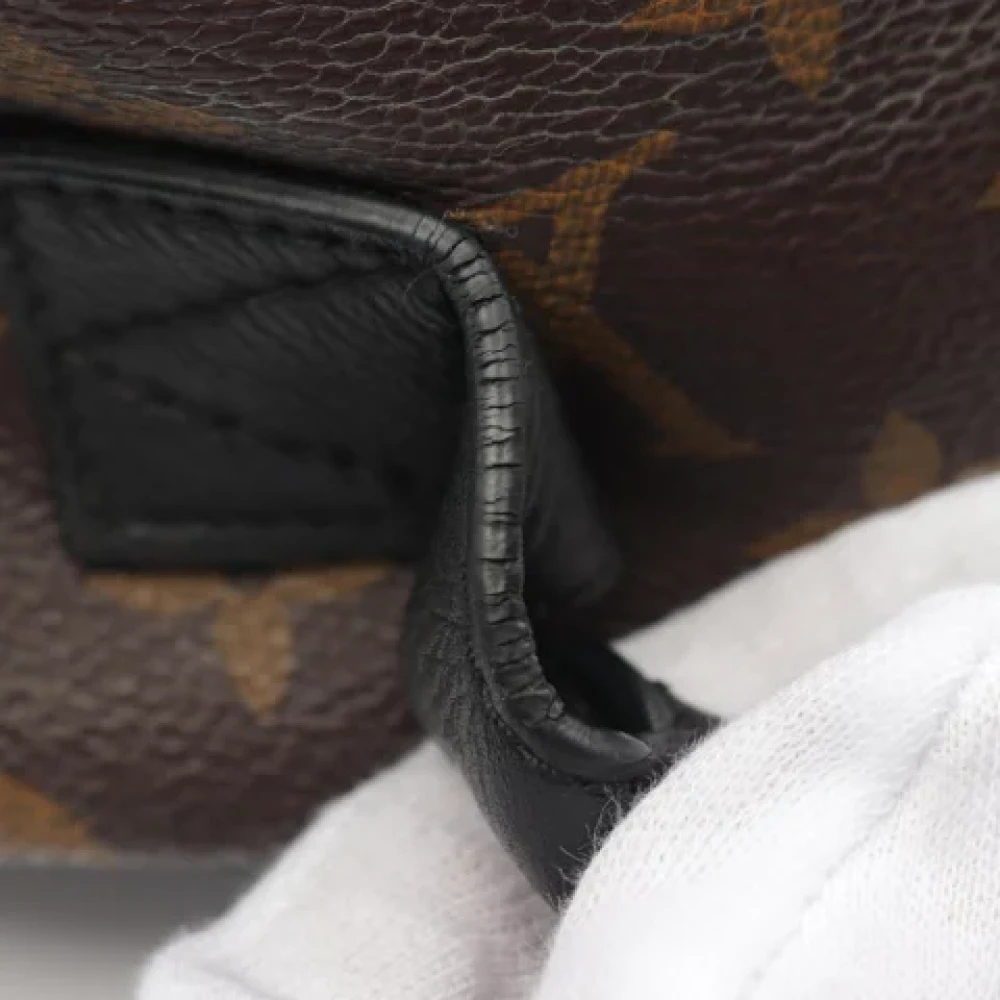 Louis Vuitton Vintage Pre-owned Canvas backpacks Brown Dames