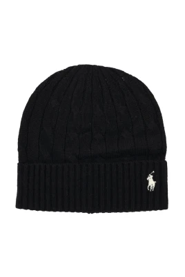 Wool-Cashmere Cable Knit Beanie