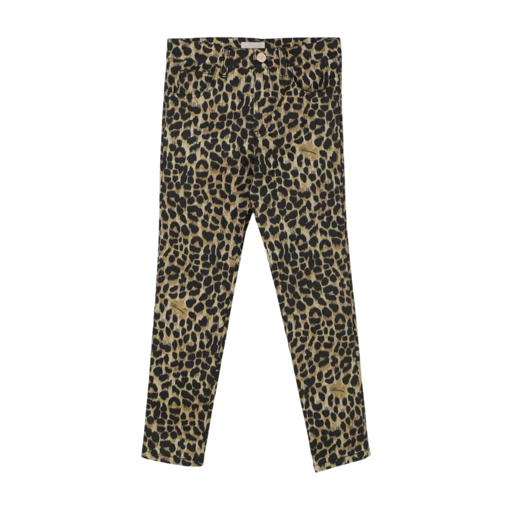 Blumarine 花柄フリル袖Tシャツ Shop fashion from Blumarine