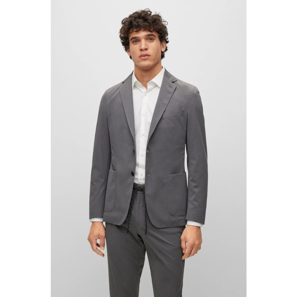 Hugo Boss Blazers Gray Heren