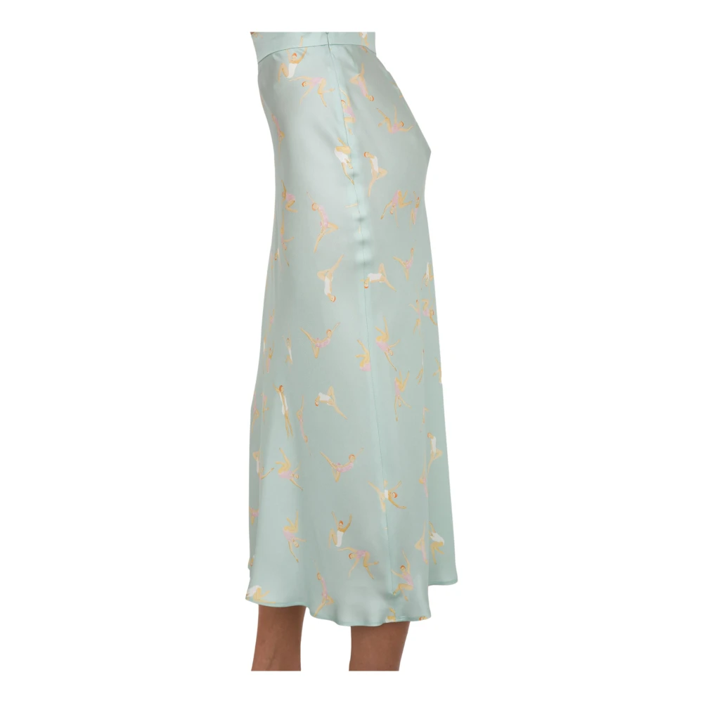 Max Mara Stijlvolle Rok voor een Trendy Look Blue Dames