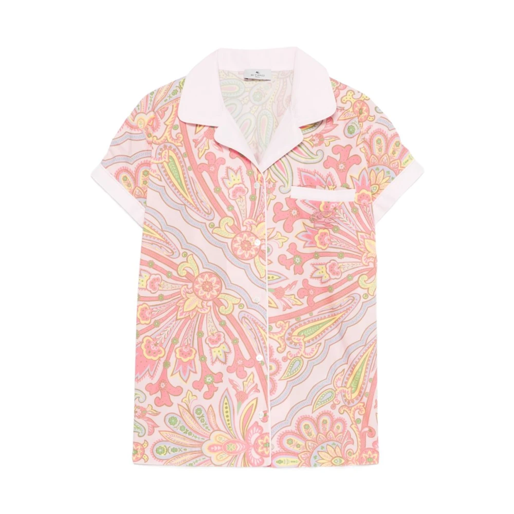 Etro Girls Multicolor Paisley Pyjama Shirt - Kids Nightwear - 8 Y - Kids