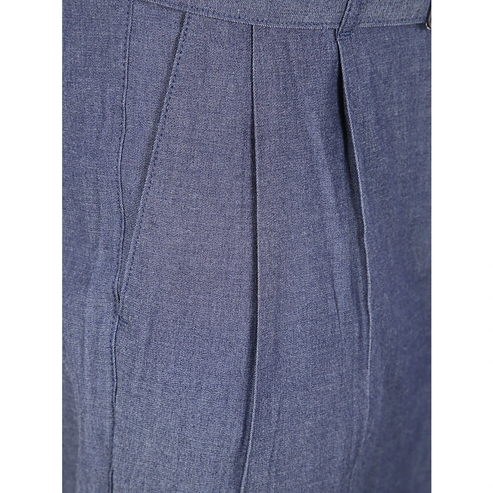 Michael Kors Slim-fit Trousers Blue Heren