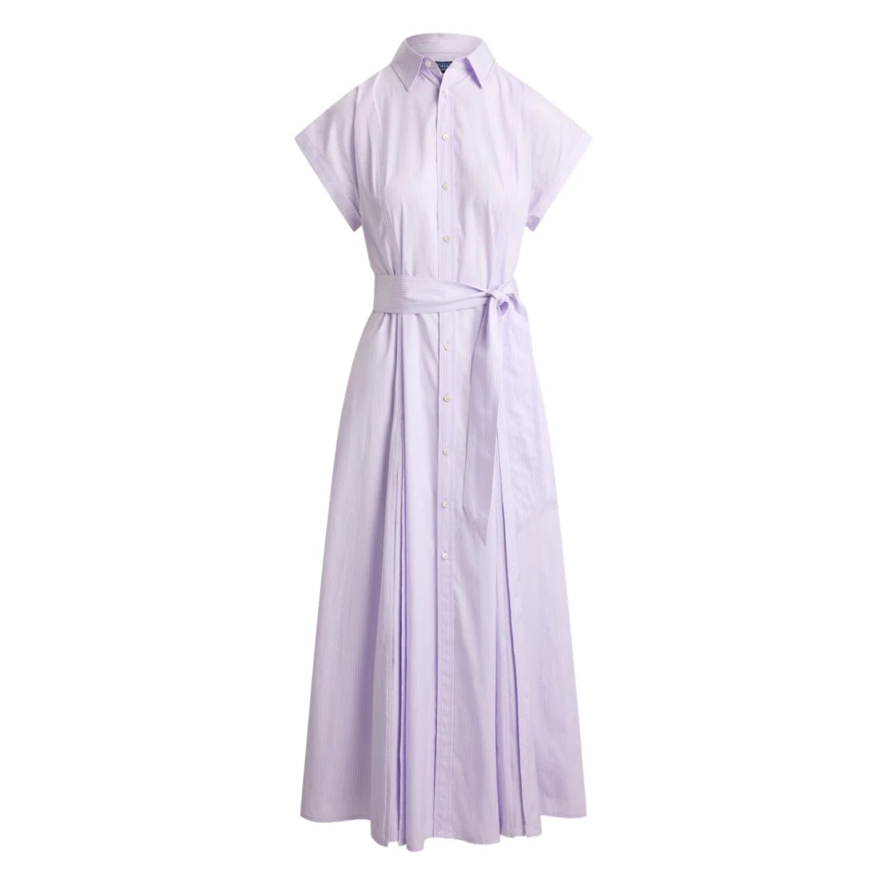 Polo Ralph Lauren Women's Purple Shirt Dresses, S, Dresses