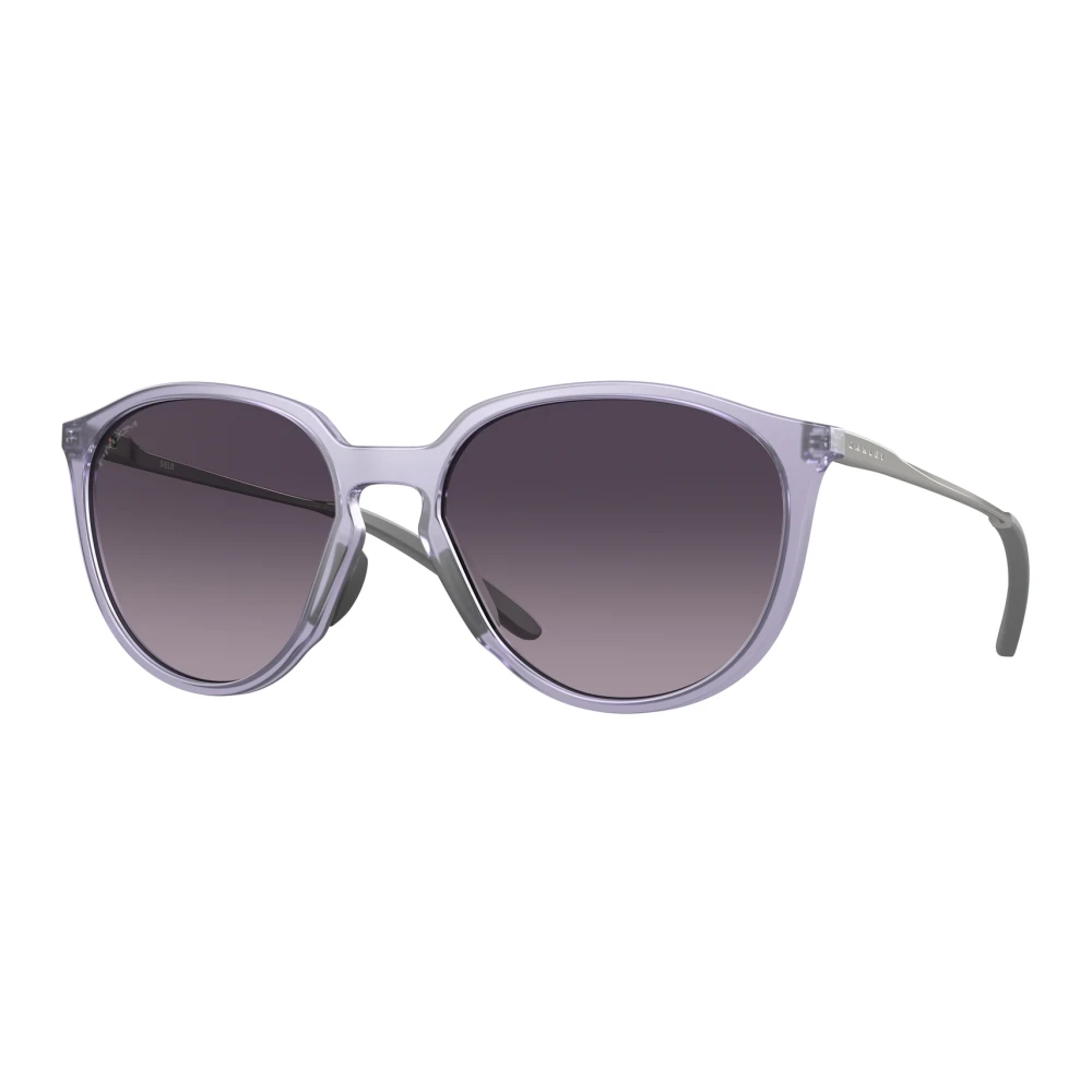 Oakley Women's Purple Sunglasses, 57 Mm, Sporty Sunglasses With Polarized Lenses