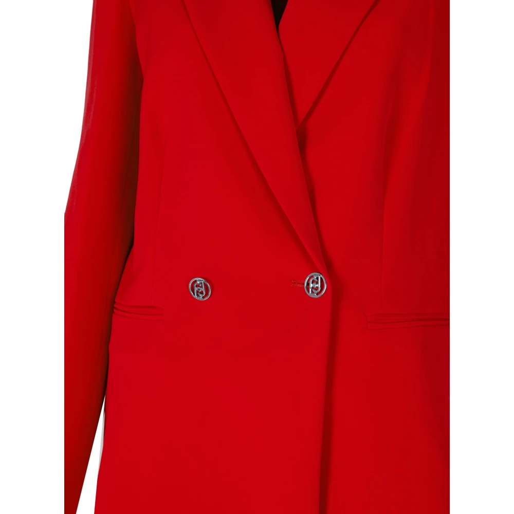 Liu Jo Elegante Blazer met Klassiek Design Red Dames