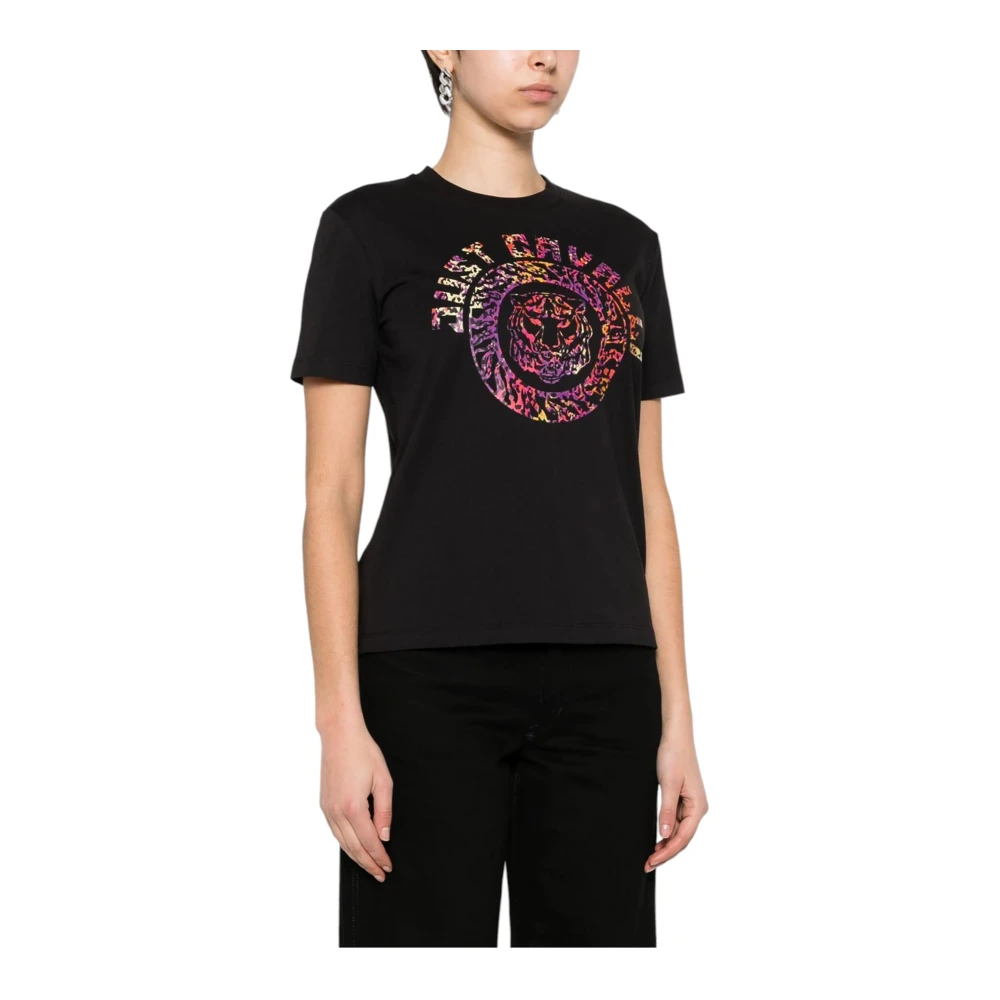 Just Cavalli Korte Mouw T-shirt Black Dames