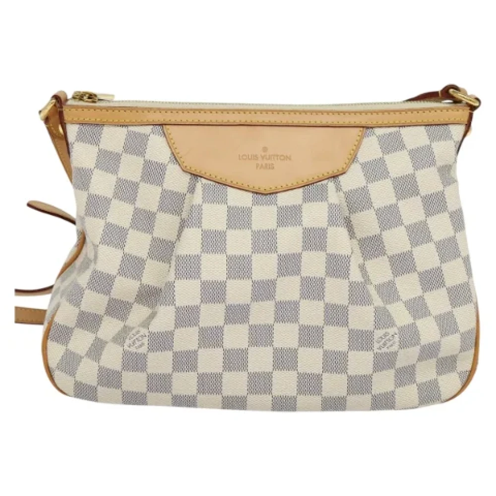 Louis Vuitton Vintage Pre-owned Canvas louis-vuitton-bags White Dames