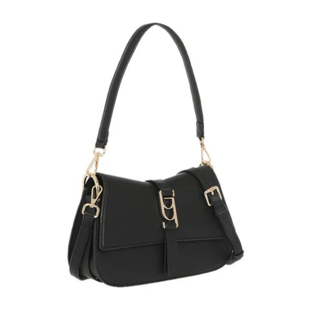 Byblos Giselle Schoudertas met Aangepast Verticaal Accessoire Black Dames