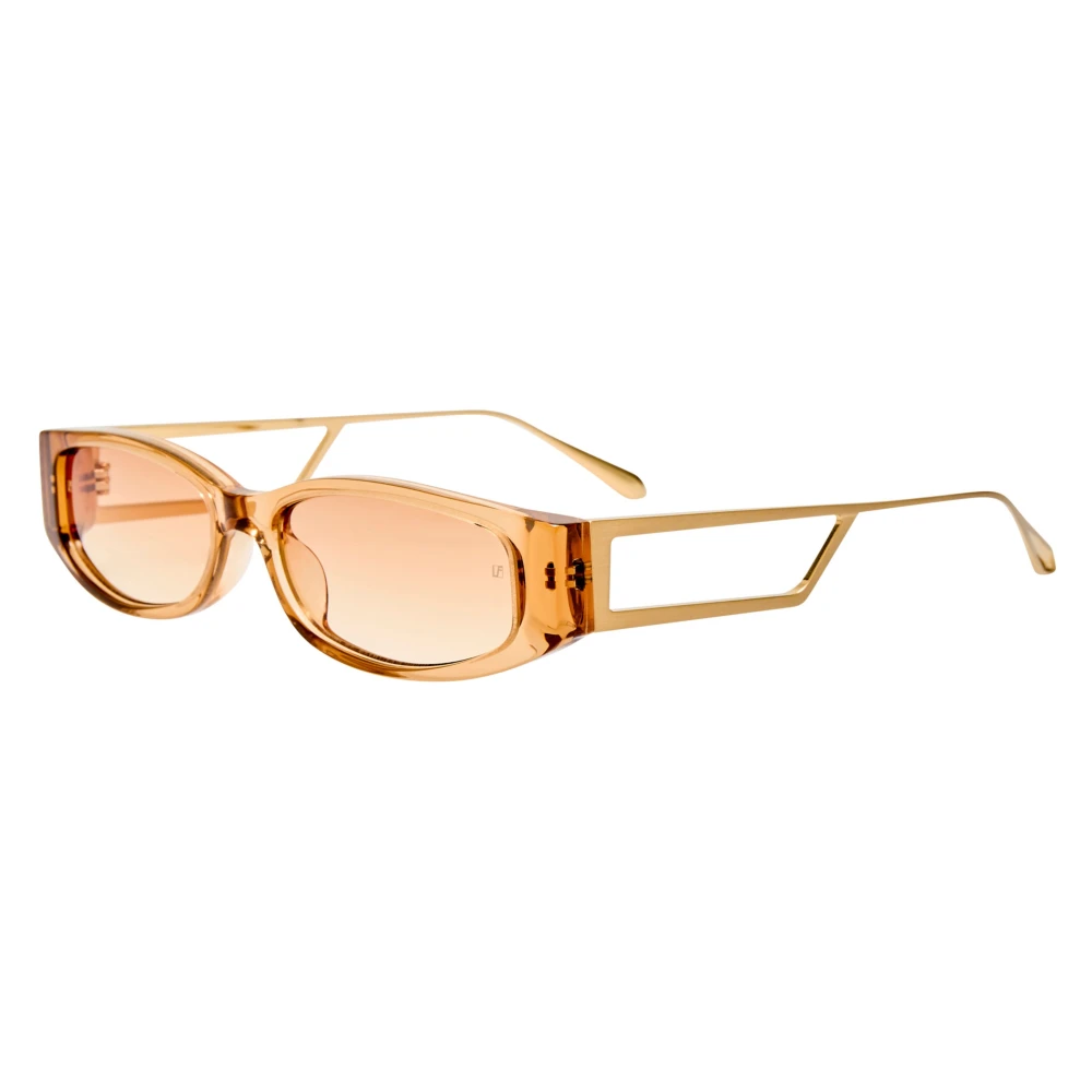 Linda Farrow Yellow Lfl - Unisex - Sunglasses - 55 Mm - Accessories