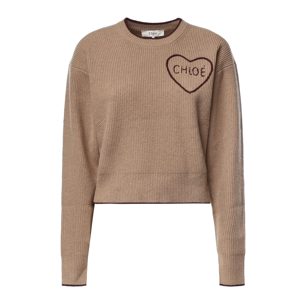 Chloé Donna Marrone - Maglioni Chloè - Knitwear - S - Immagine 3